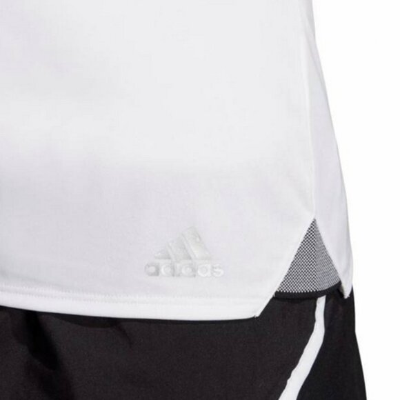 Women's Adidas Club Tank White & Black DUO951Large L - Picture 6 of 7